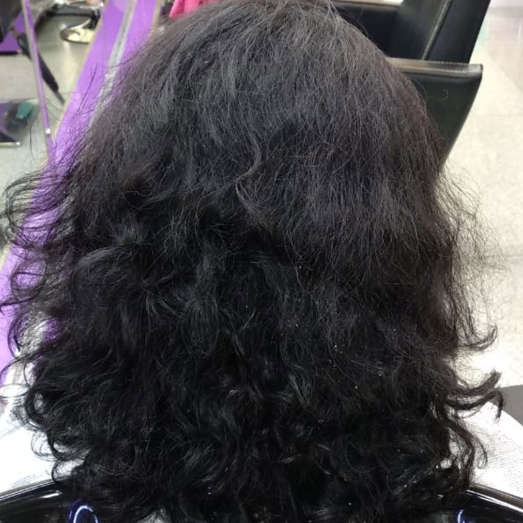 Keratin - Before